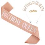 HUAZONTOM 誕生日 王冠 たすき ブロー�