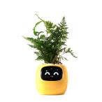 PLANTSIO スマートペットプランター ロボットガイダンス 絵文字付き 絵文字付き 愛らしい植物の仲