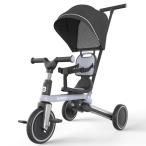 besrey 子供用三輪車 5in1 折りたたみ 手押し棒 1歳 2歳 3歳 ランニングバイク コンパクト 乗用玩具