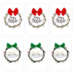  Рождество карта поздравительная открытка сообщение карта 6 листов входит .me Lee Рождество красный зеленый .