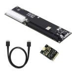 NFHK PCI-E 3.0 M.2 M-key to Oculink SFF-8612 SFF