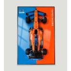 Sungvool レゴ 42141 F1 テクニック マクラーレン フォーミュラ 1 レーシングカー用ディスプレイウォ