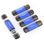 Vansuny USB память Type C 64GB 5 шт. комплект USB flash Drive 2in1 OTG USB 2.0 + USB C память модель C 64gi