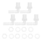 HOPESPANNER пластик шланг балка b фитинг 1/4" шланг ID G1/4 женский NPT патрубок балка b коннектор k