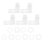 HOPESPANNER пластик шланг балка b фитинг 5/8" шланг ID G3/8 женский NPT патрубок балка b коннектор k