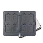 BRIIKPP кейс для хранения 16 листов SD карта кейс для хранения память карта алюминиевый кейс контроль вибрации пыленепроницаемый водонепроницаемый SD карта место хранения 