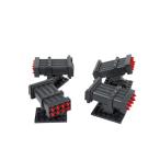LEGO互換 4個セット ミサイルランチ