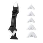 Phyxiul уплотнение соединения tool комплект нержавеющая сталь отделка резчик стекло клей угол наклейка облупившийся 