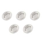 METALLIXITY воздушный поток жалюзи воздушный отдушина покрытие осушение . покрытие 24mm 3 шт нержавеющая сталь сталь раунд so