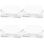 PAVIKE визитная карточка подставка визитная карточка установить карта установить ширина класть 4 штук входит футляр для карточек офис визитная карточка место хранения карта 