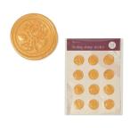  cургуч наклейка штамп комплект письмо конверт приглашение .... ручная работа ( Gold, 12 шт )