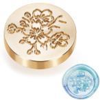 ANZOBEN изоляция штамп head 5mm толщина . Mini cургуч Sakura 3d цельный . глава круг замена латунь 