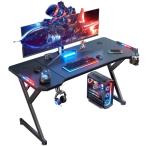 HLDIRECT ゲーミングデスク pcデスク「メーカー一年保証」幅140cm*奥行60cm*高さ75cm LEDライト付きデス