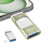 128GB USB память 4in1 Phone USB память смартфон данные сохранение установленный снаружи память iOS/Type-C/USB/Micro USB установка большой форма 