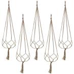 KDSSYFT лен . висячий посадочная машина 5 штук входит план to вешалка ручная работа mak ламе висячий план ta