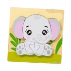 DEVENTORZ из дерева мозаика ребенок тип . мозаика 3D манга животное лобзик monte so-li развивающая игрушка STEM. талант .