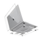 wuoaum MacBook Air 15 дюймовый кейс все поколение соответствует усиленный защита 210g/1.5mm ударопрочный прозрачный (A2941/A3114/A3241)