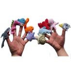 HJ палец кукла животное игрушка палец кукла рыба животное палец марионетка младенец игрушка текстильный развивающая игрушка 