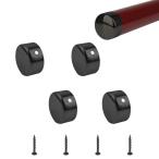 UFURMATE поручень наконечник, 4 шт 45 мм метров /1.77" 201 нержавеющая сталь сталь раунд поручень end 