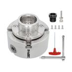 DEEFINE 4 дюймовый деревообрабатывающий токарный станок молния комплект 1''X 8 TPI винт .3/4''X 16 TPI адаптер, никель металлизированный собственный . сердце 4