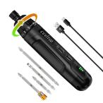 ショッピング電動ドライバー 3.6V コードレスドライバー CVVITOO 電動ドライバー 小型電動 6N.m調整 USB Type-C 充電式 手動兼用 初心