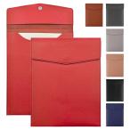  файл кейс красный A4 документы кейс вертикальный document файл PU кожанный кейс NYANDELMO ND-0036-R