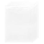  файл держатель 5 упаковка вертикальный A4 конверт документы материалы место хранения защита канцелярские товары p кнопка имеется большая вместимость водонепроницаемый 