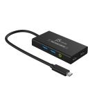 j5create Live распределение сбор панель 1080p полный HD видеозапись распределение 4K30Hz HDMI мощность большой экран chat проверка Power