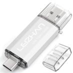 ショッピングメモリースティック LEIZHAN 64GB TYPE-C USB フラッシュドライブ 3.0 メモリー OTG スティック 人気USB 高速転送 携帯電話 ス