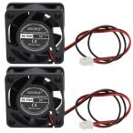 ANMBEST 2 шт. DC 5V 0.15A 4015 тихий звук бесщеточный вентилятор радиальный охлаждающий вентилятор 2 стрелки бесщеточный 4 CM вентилятор 