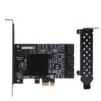 PCI-E to SATA3.0 8ポート拡張カード、高