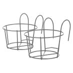 HANABASS 2 шт. комплект железный производства раунд висячий посадочная машина держатель поручень для посадочная машина 