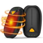 ショッピングカイロ aimdty 充電式カイロ ハンドウォーマー 2個セット 8000mAh 最新型分離式設計 最大11時間連続