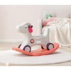 Gorocking.. Chan. деревянная лошадь 1-5 лет ребенок транспортное средство игрушка пара .. машина двоякое применение ( серый )