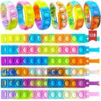 HUIKKJP プッシュポップ ブレスレット セット おもちゃ 子供 ストレス解消 無限プチプチ カラフル
