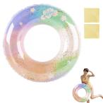  надувной круг futoshi . отходит колесо взрослый детский многофункциональный отходит колесо плавучие средства складной O type плавание кольцо водные развлечения морская вода . закрытый 