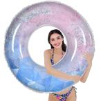  надувной круг ослабленное крепление . для взрослых 60/70/80/90 O type водные развлечения воздушный насос простой звезда пустой модель украшен блестками толстый крепкий дешево 