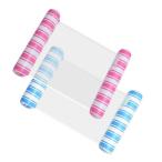 浮き輪 フロート, ストライプ柄うきわベッド, ウォーターハンモック, 強力浮力, 夏の海遊