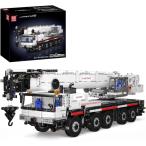 ショッピングking  Mould King 17075 LTM1110 クレーン ビルディングブロック 3248ピース 電動リモコン付き 大型建設車両モ