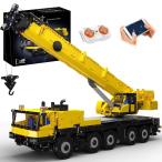 ショッピングking  Mould King 17073 LTM1110 クレーン ビルディングブロック 3218ピース モーター&リモコン付き 組み立て式
