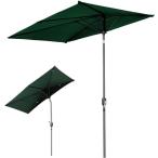  сад зонт прямоугольный зонт половина UV cut способ . сильный водоотталкивающая отделка диаметр 200/250x ширина 100cm