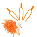 HUIKKJP 100 штук входит садоводство растения фиксация зажим повторный использование возможность .. растения / клубника / арбуз для садоводство сельское хозяйство sa