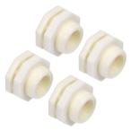 M METERXITY 4 штук входит bulkhead do фитинг резервуар коннектор ABS пластик винт .