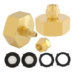 Hooshing сад шланг адаптор 3/4 дюймовый GHT женский - 1/4 дюймовый .. камера латунь вентиль ko