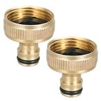 2 шт вентиль ниппель вентиль коннектор винтового типа водоснабжение шланг 3.6x2.3cm joint Attachment 