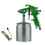 W-71. сверху тип воздушный . in to распылительный пистолет калибр 1.5mm 600cc уборка щетка * сборка гаечный ключ имеется 