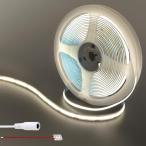  прозрачный Hill (Clearhill) 12V COB LED полоса свет, 5M натуральный белый 4000K 320LEDs/m, 5521DC