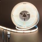  прозрачный Hill (Clearhill)5V COB LED полоса свет style свет возможность 2M натуральный белый 4000K ширина 8m