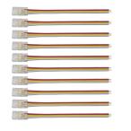  прозрачный Hill (Clearhill)8mm 3 булавка 10 штук входит COB LED полоса коннектор, рукоятка da установка не необходимо s