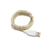 10m 100 led свет usb соответствует стильный закрытый наружный для водонепроницаемый проект теплый белый экономия энергии ...